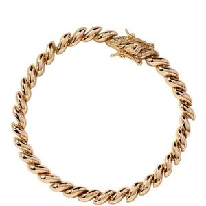 Anthropologie Twisted Gold Bracelet, NWT